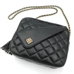 ジバンシー GIVENCHY チェーン ショルダーバッグ キルティング 黒のサムネイル