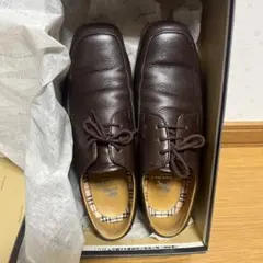 バーバリーブラウンレザー シューズ