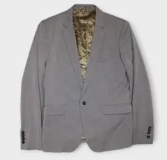 ナノユニバース　テーラードジャケット　nano　 グレー　灰色　M