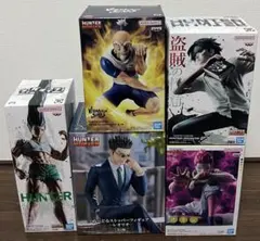 HUNTER×HUNTERフィギュアセット　全5種
