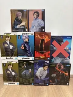 呪術廻戦 プライズ フィギュア 9体 未開封