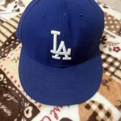 LAロゴ ネイビー ベースボールキャップ