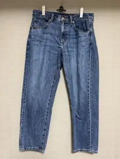 リラックステーパードアンクルデニム UNIQLO