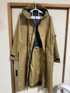 ベージュ サイクルレインコート フード付きのサムネイル