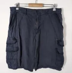 AIRWALK ヴィンテージ　y2k カーゴ ハーフパンツ ネイビーのサムネイル