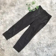 ✨美品 良品✨ GU テーパードパンツ ブラック L オフィスカジュアル