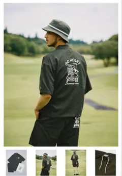 試着のみ Penguin by Golfickers セットアップ カーキ　L 試着のみ Penguin by Golfickers セットアップ カーキ L - メルカリ