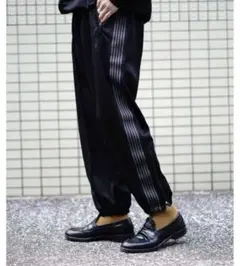 needles トラックパンツ　XS ジップ　zip ブラック　22AW 2025年最新】needles トラックパンツ 22awの人気アイテム - メルカリ