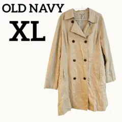 OLD NAVY ベージュ ダブルブレストトレンチコート 【XL】