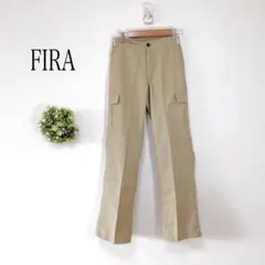 【美品】FILA 【Ｓ】カーゴパンツ　カジュアル　ベージュのサムネイル