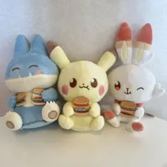 ポケピース ぬいぐるみ おいしいじかん 3点セット