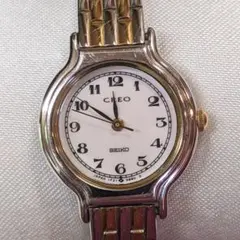 【美品】SEIKO CREO セイコー クレオ レディース 腕時計 クオーツ式
