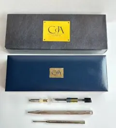 Caran d'Ache ボールペン エクリドール シェブロン 企業名刻印あり