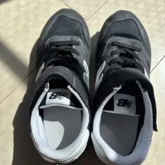 New Balance スニーカー 21.0cm ブラック