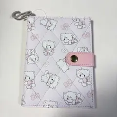 しまむら　リルアラモード mikko ムース マルチケース 総柄　ライトピンク