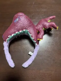 USJ ジュラシックパーク　恐竜カチューシャ　ピンク