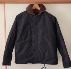 美品 WAIPER ワイパー 最高級アルパカ100% N-1デッキジャケット36