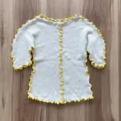 DECO depuis 1985コットントップス 花柄ワッフルカットソー 90 - メルカリ