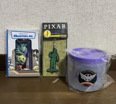 値下げ！ピクサー　ハッピーくじ★J賞ラバーチャーム　I賞キャニスター　H賞ポスト