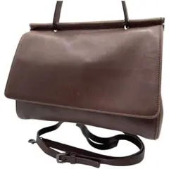 COACH/オールドコーチ レザー 2way ショルダーバッグ ハンドバッグ