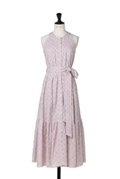 herlipto Leira Lace Trim Dress sky 青 - メルカリ