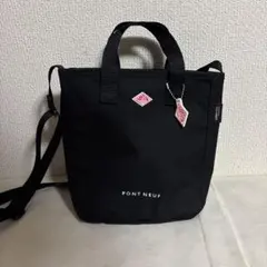PONT NEUF ブラックトートバッグ