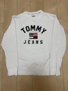 TOMMY ホワイト トレーナー