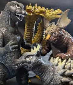 昭和ゴジラ＆メカゴジラ＆キングギドラ他（山勝ヤマカツ）ソフビ６体セット 2026年最新】山勝 キングギドラの人気アイテム - メルカリ