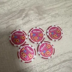 ROUND1 PHOTO COIN 5枚セット