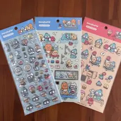 韓国限定！ハンギョドン×カカオフレンズ　コラボシールセット