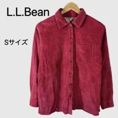 L.L.Bean 90s コーデュロイシャツ 長袖 ピンク 古着 ユニセックスのサムネイル