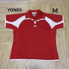 ヨネックス　YONEX ポロシャツ　Tシャツ　半袖　赤　レッド　Mのサムネイル