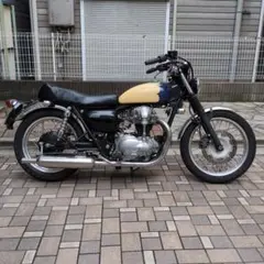 岩手発 W650 ワイバンクラシック付、車検2年付けます、タイヤ前後新品 