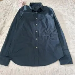 美品　セオリー　コットン　長袖　ブラウス　シャツ