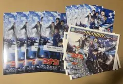 名探偵コナン ハイウェイの堕天使 前売り特典クリアファイル＋フライヤー2種×4