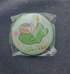 ちいかわ もぐもぐ本舗 川越 缶バッジ くりまんじゅう
