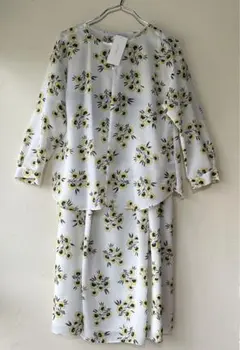 【大きいサイズ】新品UNTITLED ツーピース ブラウス×ロングスカート