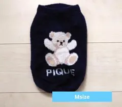 gelato pique ベアジャガードプルオーバー　 Mサイズ ネイビー