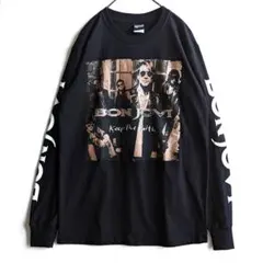 XLサイズ　ロンt　バンt　ボンジョビ　BONJOVI　ロングtシャツ