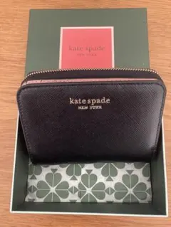 【Kate spade】二つ折り財布 スペンサー ブラック