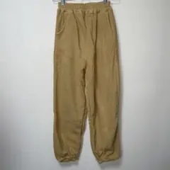 新品　裏起毛　フリース　ジョガーパンツ　スウェット　ルームウェア 辛子色