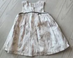 【タルティーヌ　エ　ショコラ】花柄ワンピース (90cm女の子)