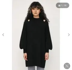 SLY DOUBLE CUTTING SHOULDER ワンピース