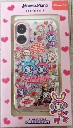 メゾピアノ スマホケース スキニーディップ iPhone16スマホカバー