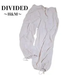 【ディバイデッド】L ナイロンカーゴパンツ H&M パラシュート シャカシャカ