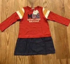 【新品】ミキハウス　DOUBLE.B ワンピース