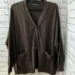 【AMERICAN HOLIC】オーバーサイズカーディガン　Fサイズ　綿100％