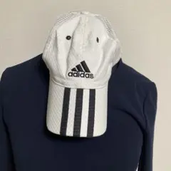 adidas 3本ライン メッシュキャップ