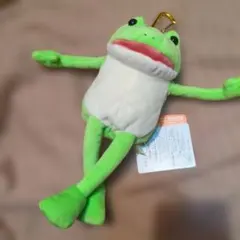 カラビナ付きぬいぐるみポーチ　タイトー限定 おとぼけケロピョン