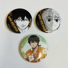 ウィンドブレーカー ウィンブレ 缶バッジ 獅子頭連